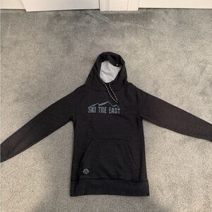 Ski The East Black Hoodie